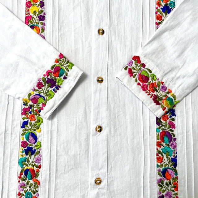 San Antonino Shirt A/サンアントニーノ メキシコ刺繍 シャツ
