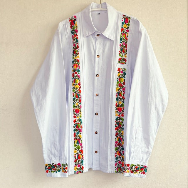 San Antonino Shirt F/サンアントニーノ メキシコ刺繍 シャツ