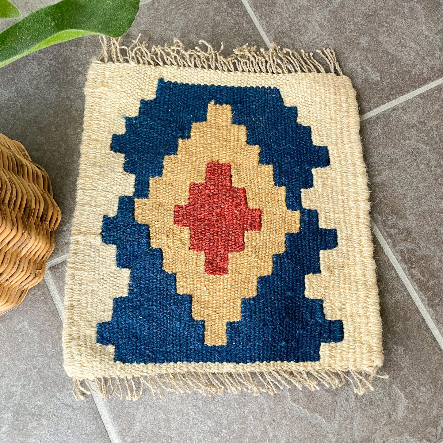 Old Kilim Mini Rug #2/オールド キリム ミニ ラグ 絨毯