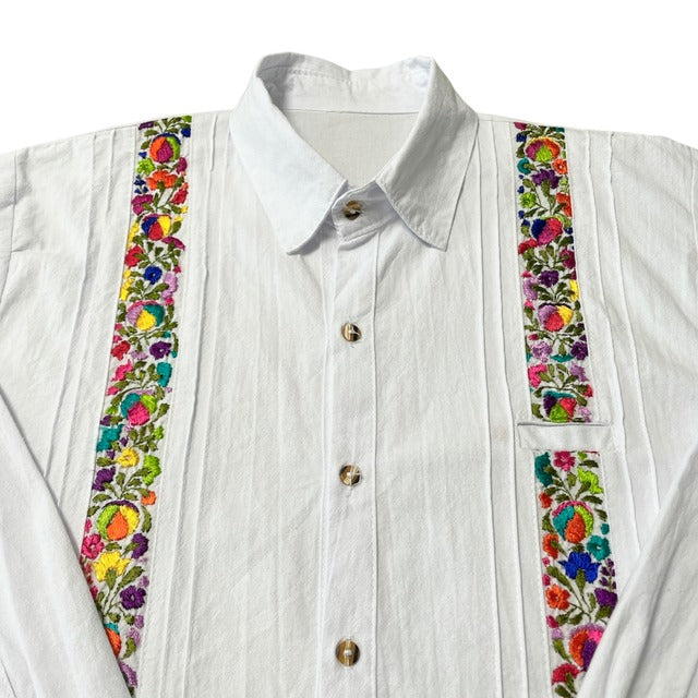 San Antonino Shirt A/サンアントニーノ メキシコ刺繍 シャツ