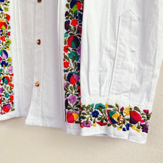 San Antonino Shirt A/サンアントニーノ メキシコ刺繍 シャツ