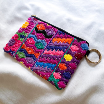 Huipil Pouch #4／グアテマラ ウィピル  ポーチ ペンケース