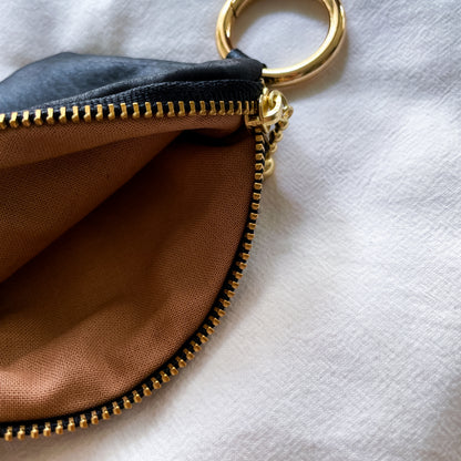 Mexican Embroidery Mini Pouch #10／メキシコ刺繍 サンアントニーノ ポーチ airpods ケース