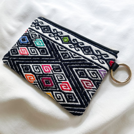 Mexican Embroidery Pouch #4／メキシコ刺繍 ララインサール ポーチ airpods ケース