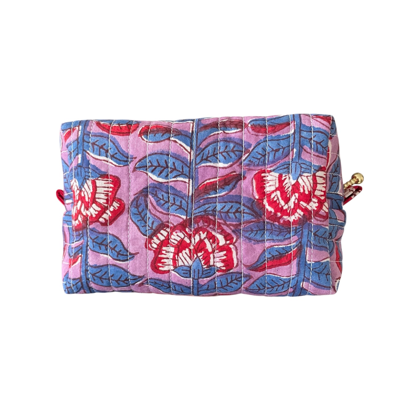 India Block Print Pouch #3