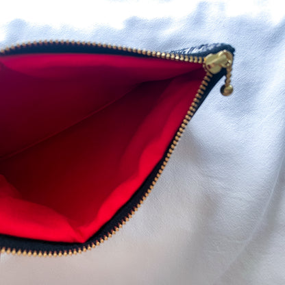 Mexican Embroidery Pouch #6／メキシコ刺繍 ララインサール ポーチ airpods ケース