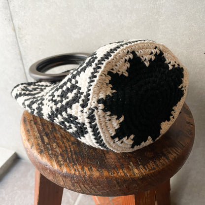 Remake Crochet Bag (S) #3／グアテマラクロシェバッグ Sサイズ