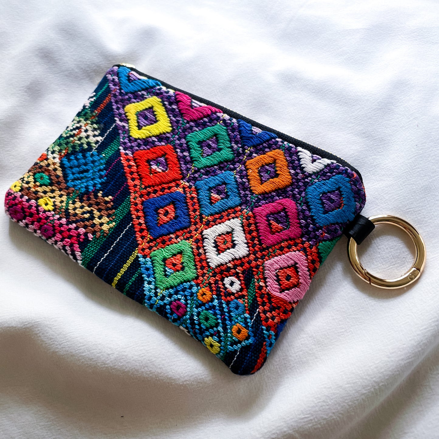 Huipil Pouch #1／グアテマラ ウィピル  ポーチ ペンケース