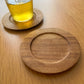 Wood Coaster #1／天然木 コースター チークウッド