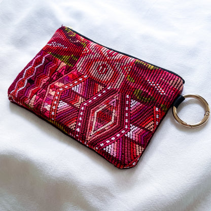 Huipil Pouch #2／グアテマラ ウィピル  ポーチ ペンケース