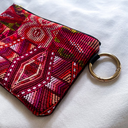 Huipil Pouch #2／グアテマラ ウィピル  ポーチ ペンケース