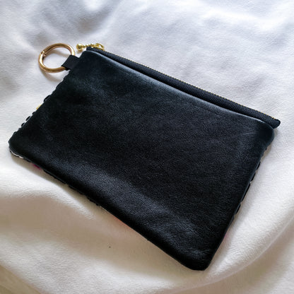 Mexican Embroidery Pouch #7／メキシコ刺繍 ララインサール ポーチ airpods ケース