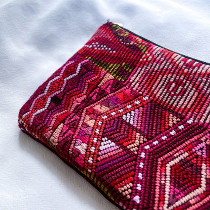 Huipil Pouch #2／グアテマラ ウィピル  ポーチ ペンケース