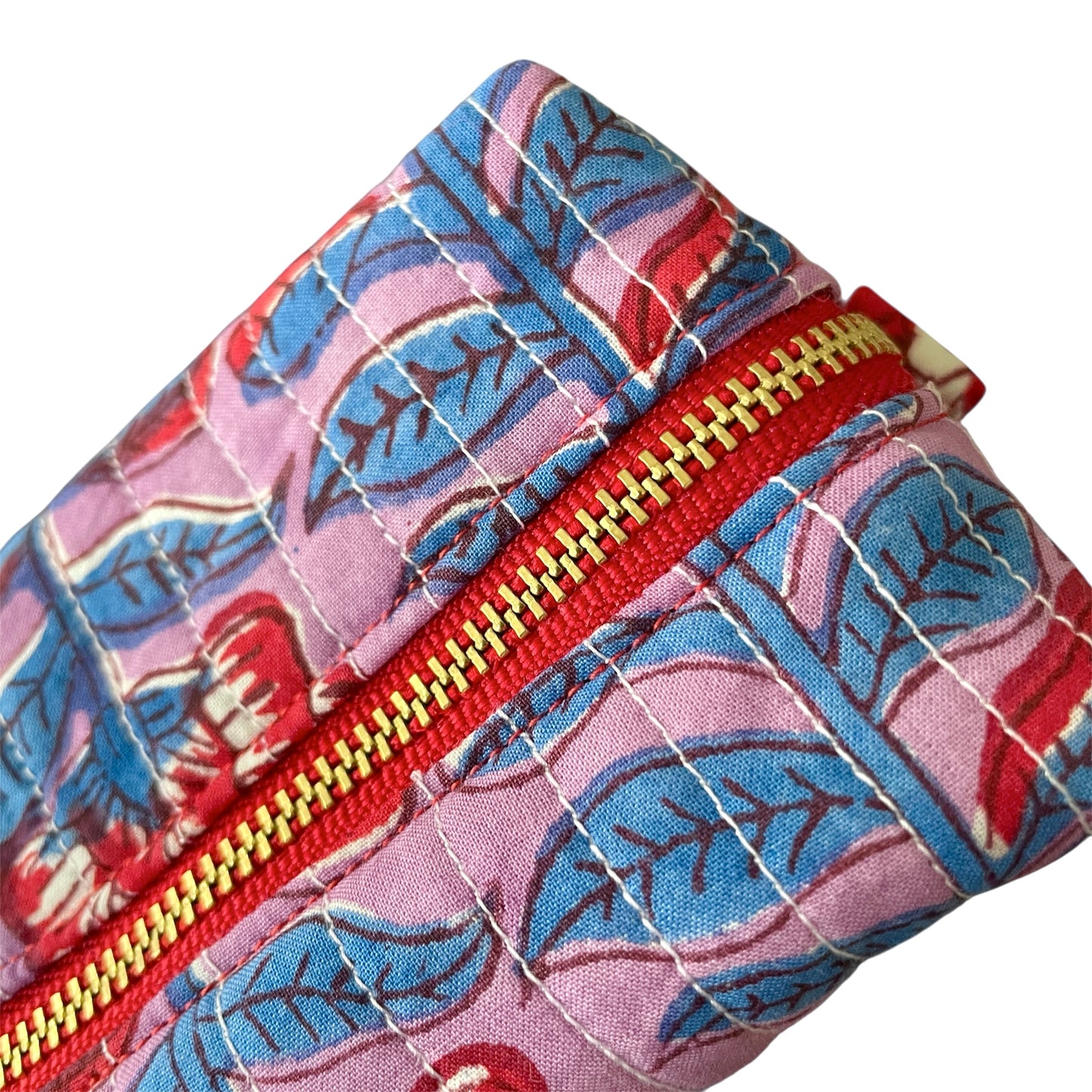 India Block Print Pouch #3