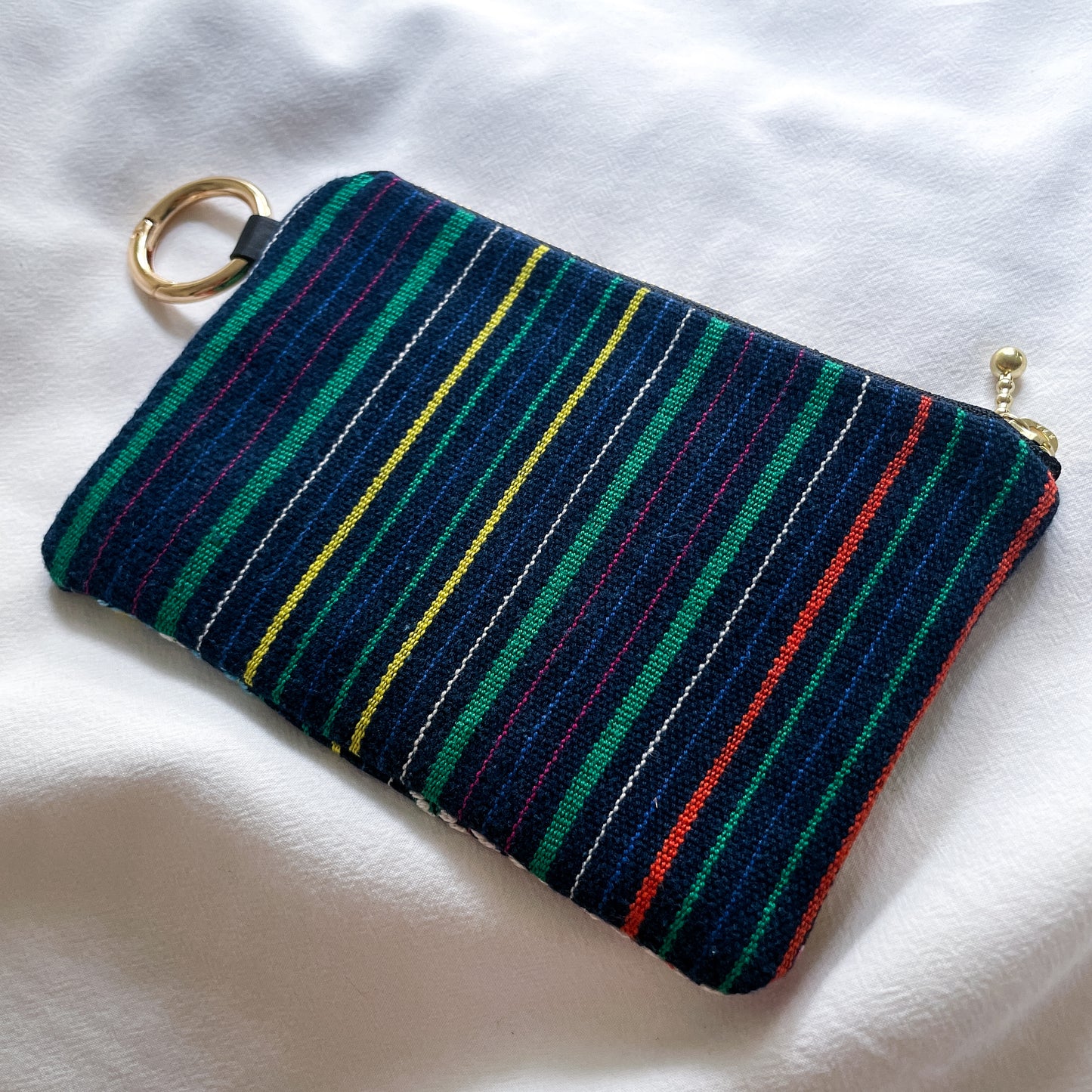 Huipil Pouch #1／グアテマラ ウィピル  ポーチ ペンケース