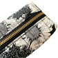 Botanical Flower Print Pouch #1