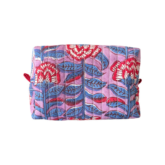 India Block Print Pouch #3