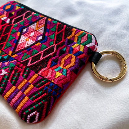 Huipil Pouch #3／グアテマラ ウィピル  ポーチ ペンケース