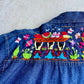 Michoacan Embroidery Light Denim Shirt I (M)／ミチョアカン メキシコ刺繍 デニムシャツ 薄手／インディゴ Mサイズ