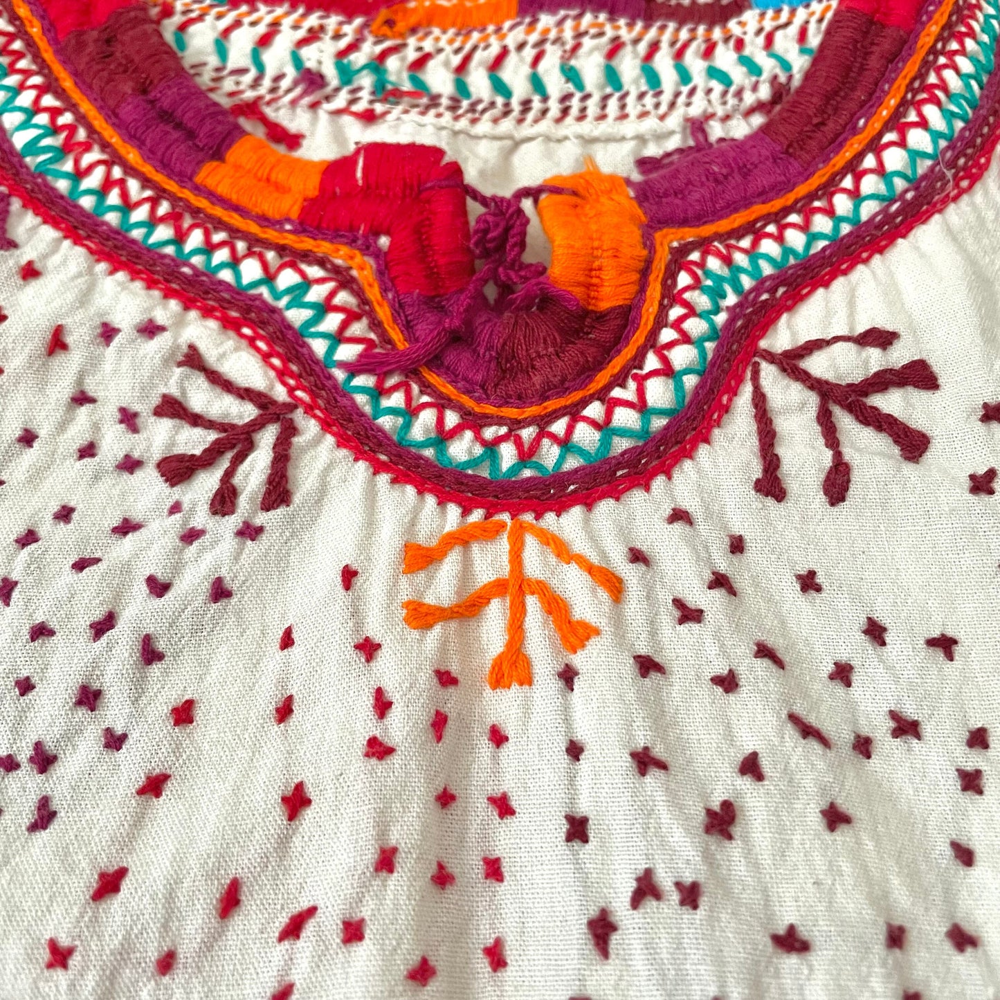 Milpa Embroidely Blouse／メキシコ刺繍  ブラウス
