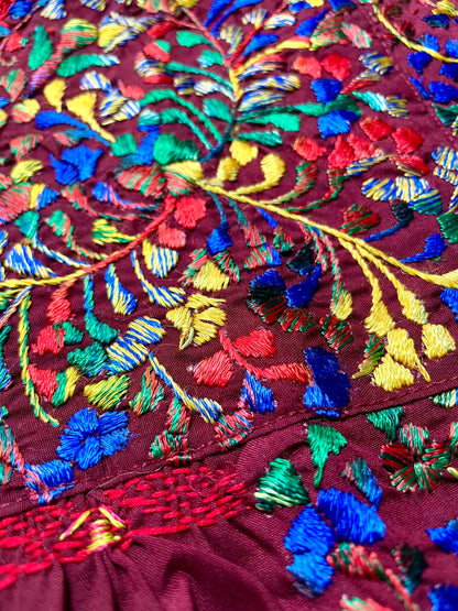 San Antonino Dress H／サンアントニーノ メキシコ刺繍 ワンピース