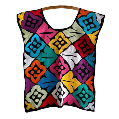 Tuxtepec Embroidely Blouse A／オアハカ トゥクステペック メキシコ刺繍 ブラウス