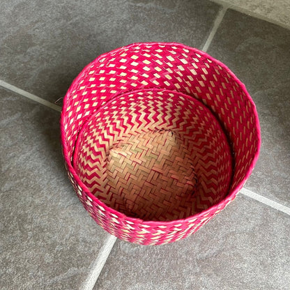 Palma Basket (S) #2／パルマ バスケット かご メキシコ