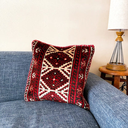 Trival Rug Cushion Cover #1／トルクメン トライバル ラグ クッションカバー