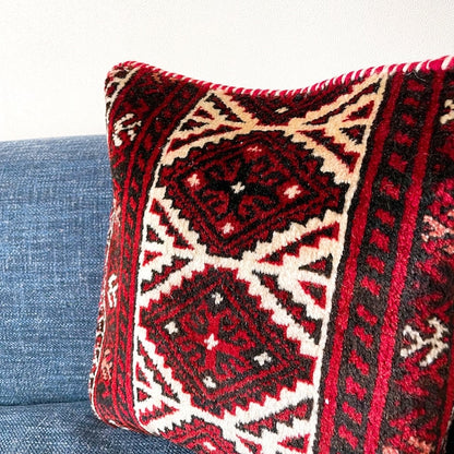 Trival Rug Cushion Cover #1／トルクメン トライバル ラグ クッションカバー