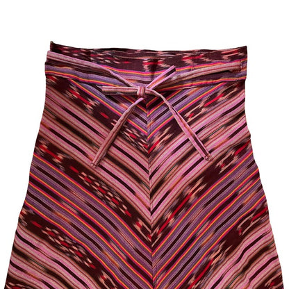 Jaspe Skirt #4／グアテマラ コルテ 巻きスカート 絣 織り
