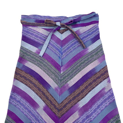Jaspe Skirt #3／グアテマラ コルテ 巻きスカート 絣 織り