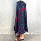 Indigo Skirt Corte #10／グアテマラ コルテ 藍染 スカート 刺繍 民族衣装