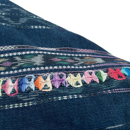 Indigo Skirt Corte #9／グアテマラ コルテ 藍染 スカート 刺繍 民族衣装