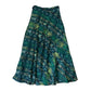 Indigo Skirt Corte #6／グアテマラ コルテ 藍染 スカート 刺繍 民族衣装