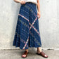 Indigo Skirt Corte #2／グアテマラ コルテ 藍染 スカート 刺繍 民族衣装
