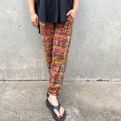 Guatemalan Easy Pants #7／グアテマラ コルテ イージーパンツ 織り