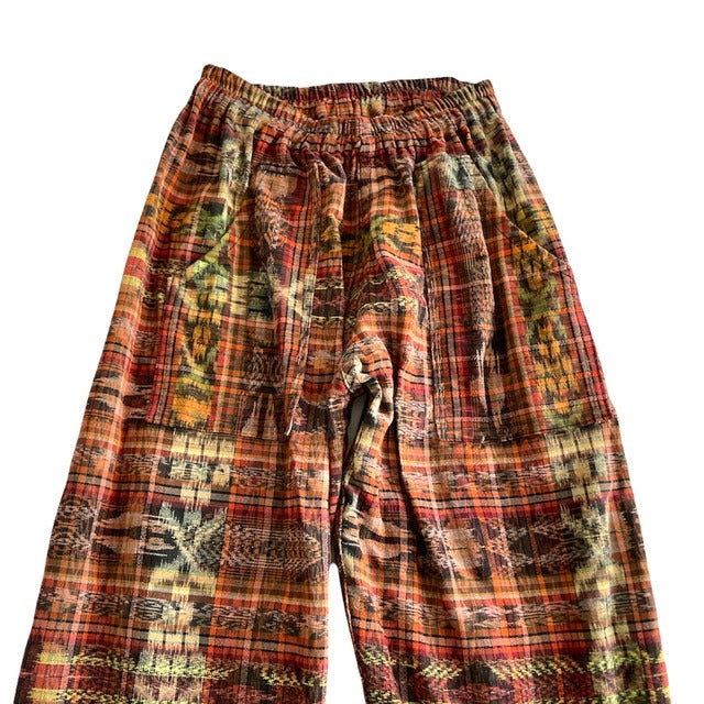 Guatemalan Easy Pants #7／グアテマラ コルテ イージーパンツ 織り