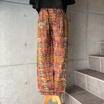 Guatemalan Easy Pants #7／グアテマラ コルテ イージーパンツ 織り