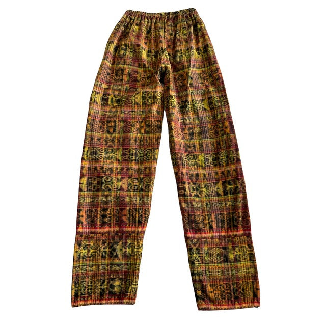 Guatemalan Easy Pants #4／グアテマラ コルテ イージーパンツ 織り