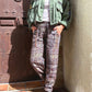 Guatemalan Easy Pants (wide straight) #5／グアテマラ コルテ イージーパンツ ワイドパンツ 織り