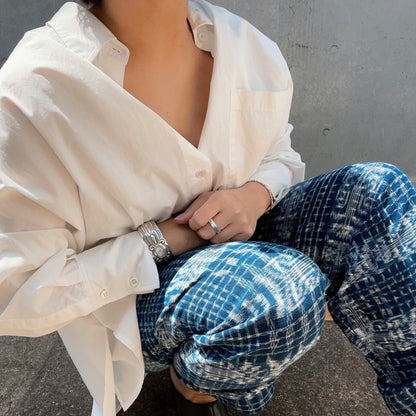 Guatemalan Easy Pants J (Jaspe Corte)／グアテマラ コルテ イージーパンツ 織り