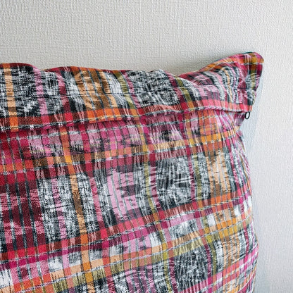 Vintage Huipil Cushion Cover B (45×45㎝)／グアテマラ ウィピル クッションカバー