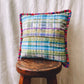 Huipil Cushion Cover #12 (40×40㎝)／グアテマラ ウィピル クッションカバー