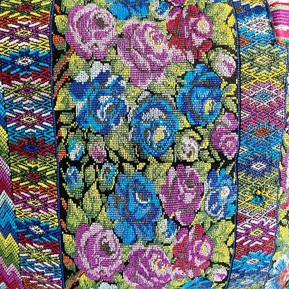 Huipil Cushion Cover # (50×50㎝)／グアテマラ ウィピル クッションカバー