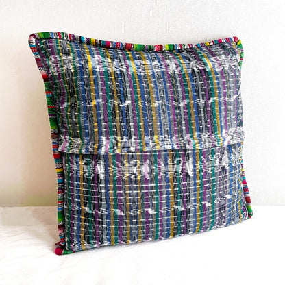 Huipil Cushion Cover #6 (50×50㎝)／グアテマラ ウィピル クッションカバー