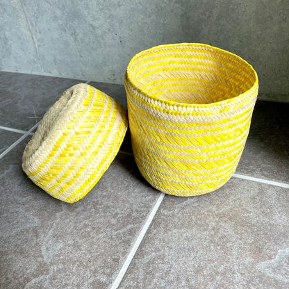 Palma Basket (L) #3／パルマ バスケット かご メキシコ
