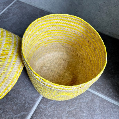 Palma Basket (L) #3／パルマ バスケット かご メキシコ