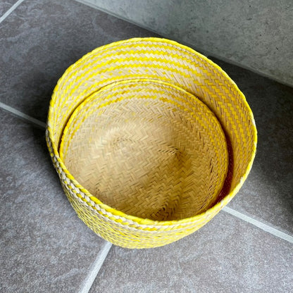 Palma Basket (L) #3／パルマ バスケット かご メキシコ