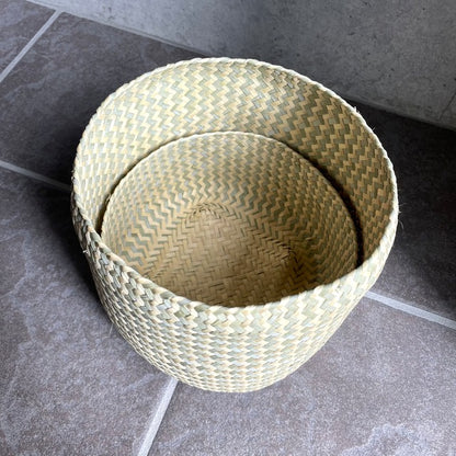 Palma Basket (L) #4／パルマ バスケット かご メキシコ