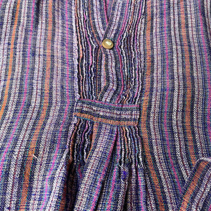 Striped Shirt #1／エクアドル コットン ストライプ シャツ トップス